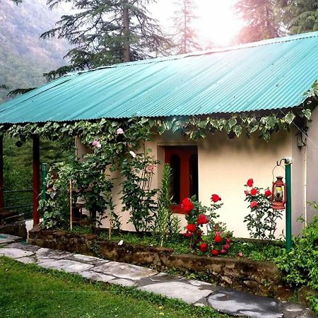 Parvati Kuteer Riverside Resort Kasol Bagian luar foto