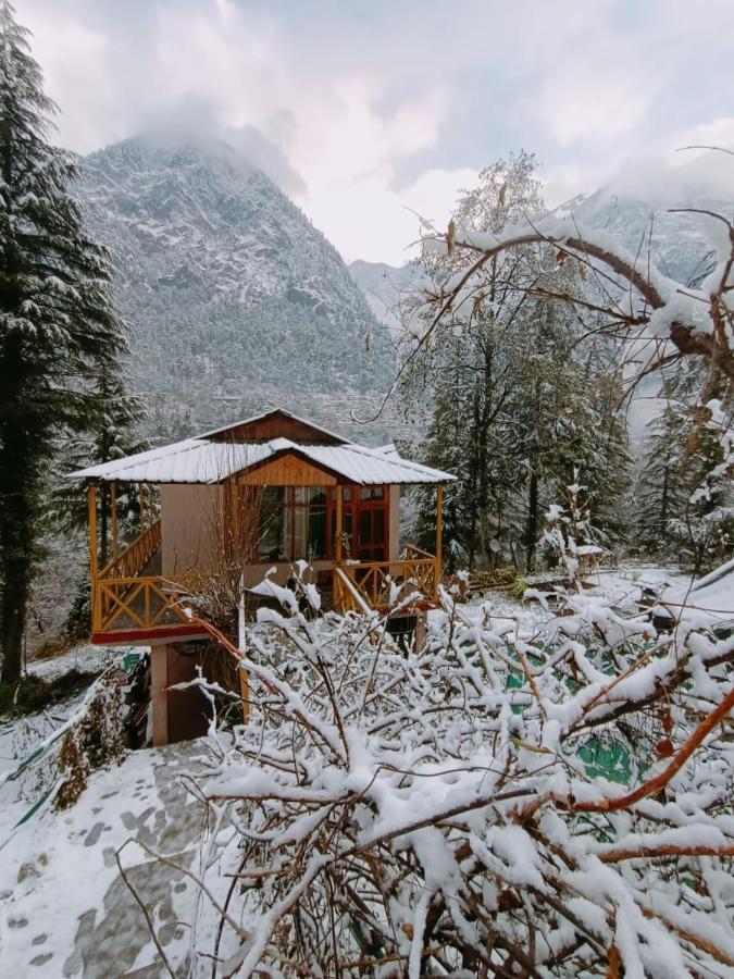 Parvati Kuteer Riverside Resort Kasol Bagian luar foto