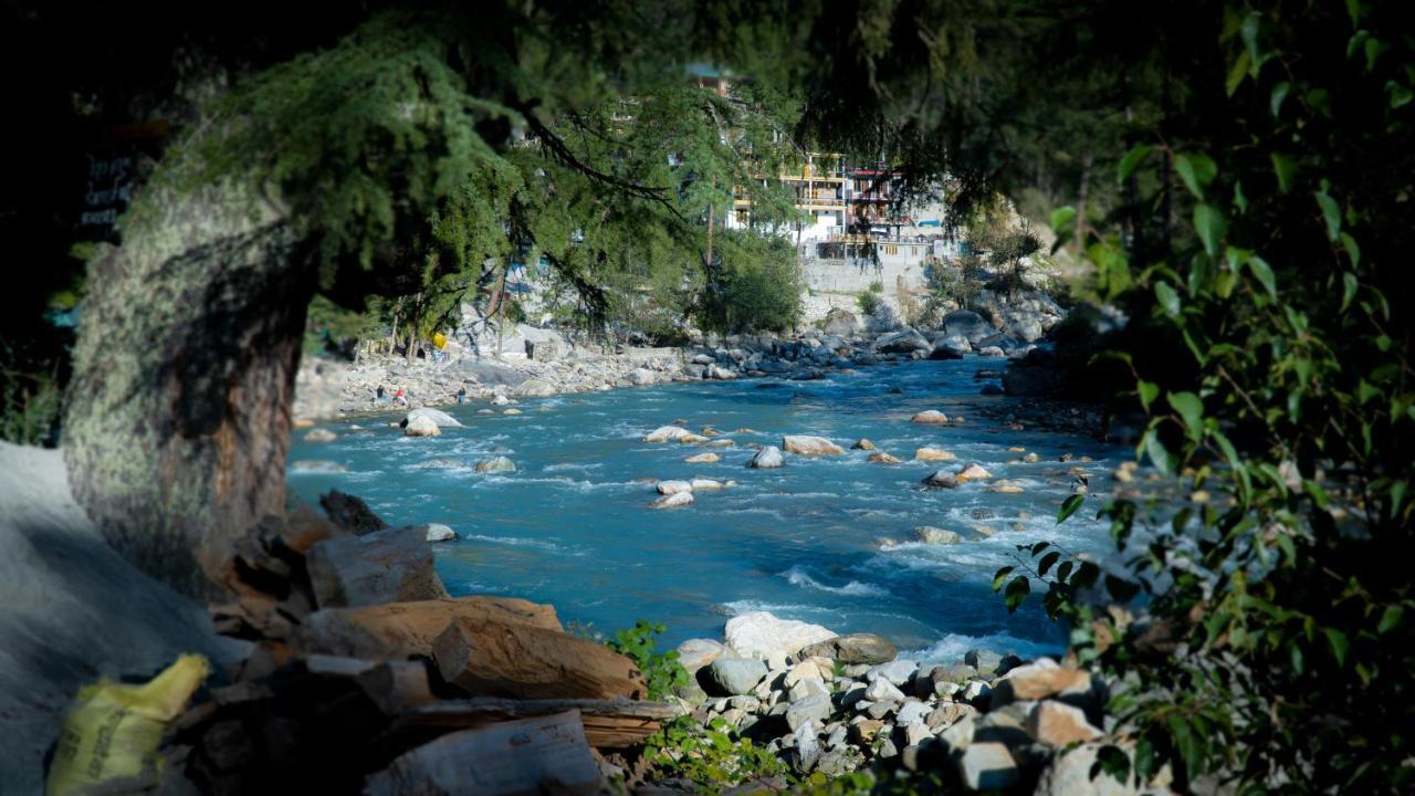 Parvati Kuteer Riverside Resort Kasol Bagian luar foto