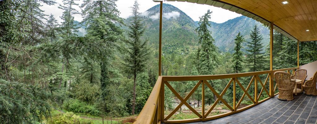 Parvati Kuteer Riverside Resort Kasol Bagian luar foto