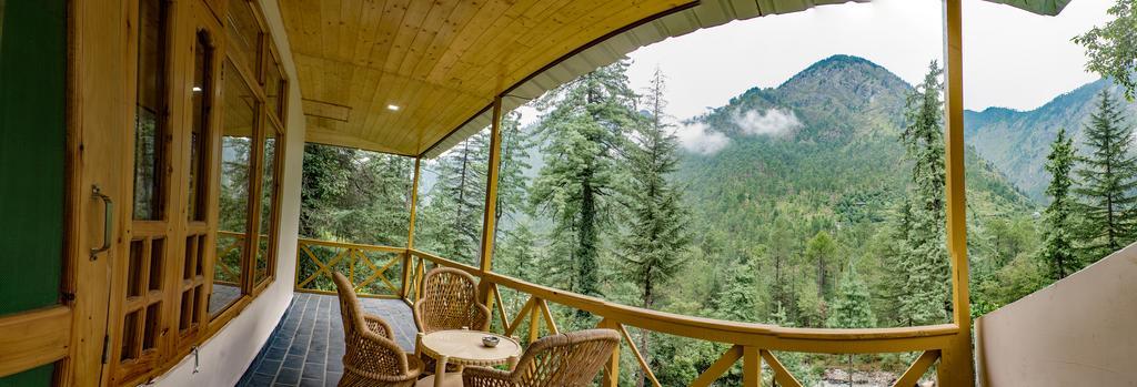 Parvati Kuteer Riverside Resort Kasol Bagian luar foto