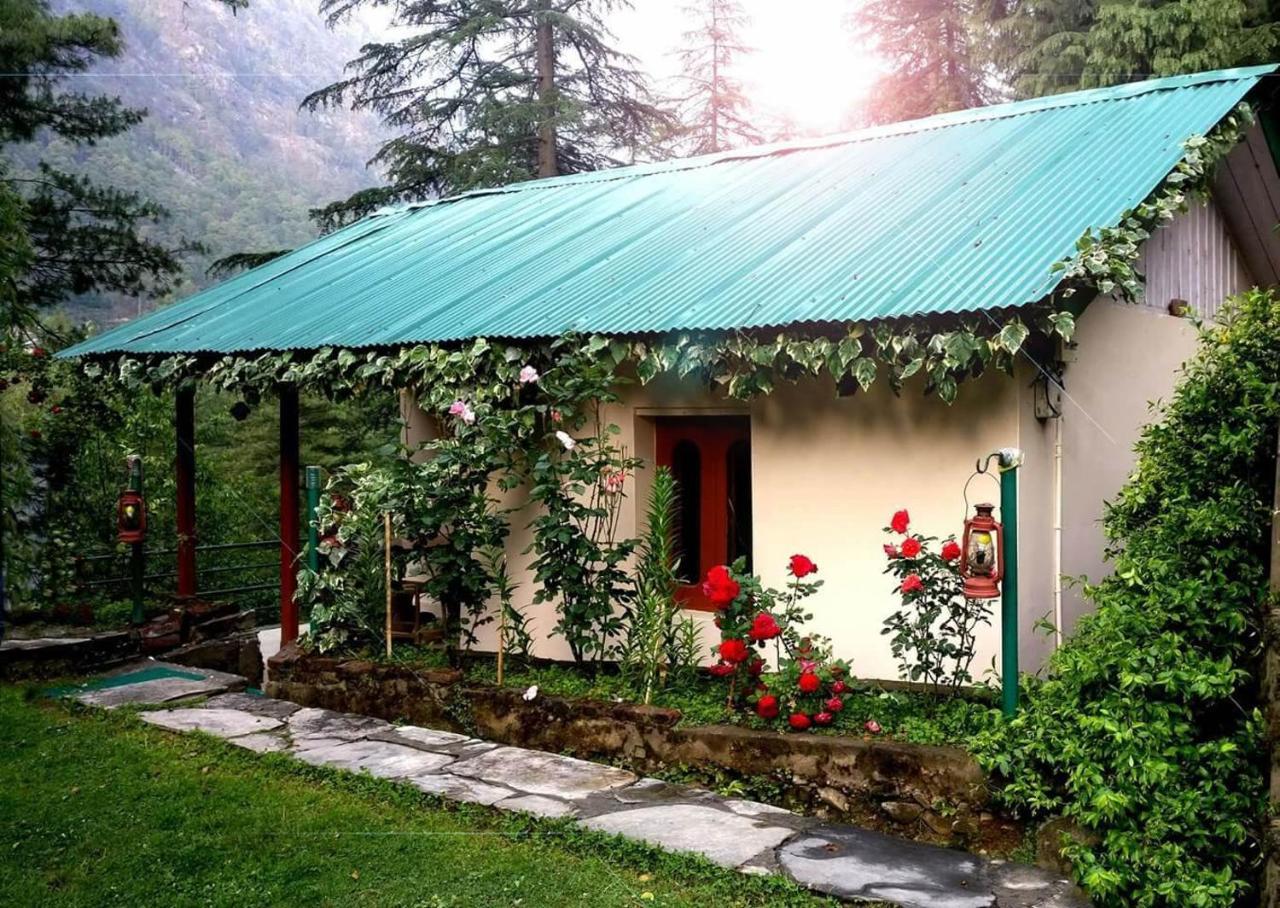 Parvati Kuteer Riverside Resort Kasol Bagian luar foto