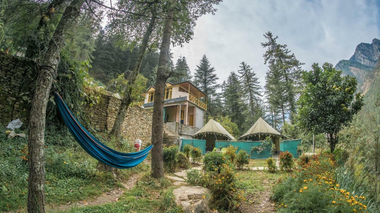 Parvati Kuteer Riverside Resort Kasol Bagian luar foto