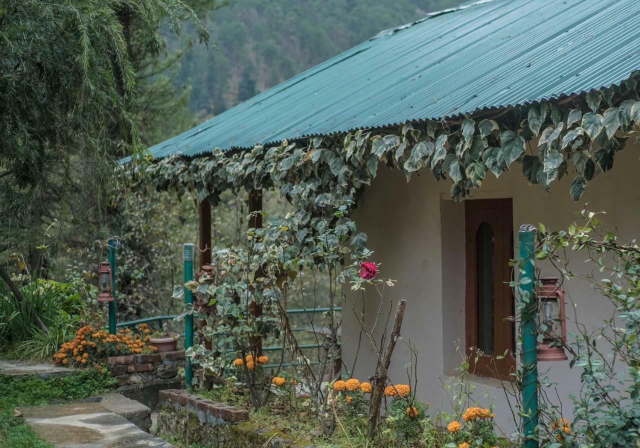 Parvati Kuteer Riverside Resort Kasol Bagian luar foto